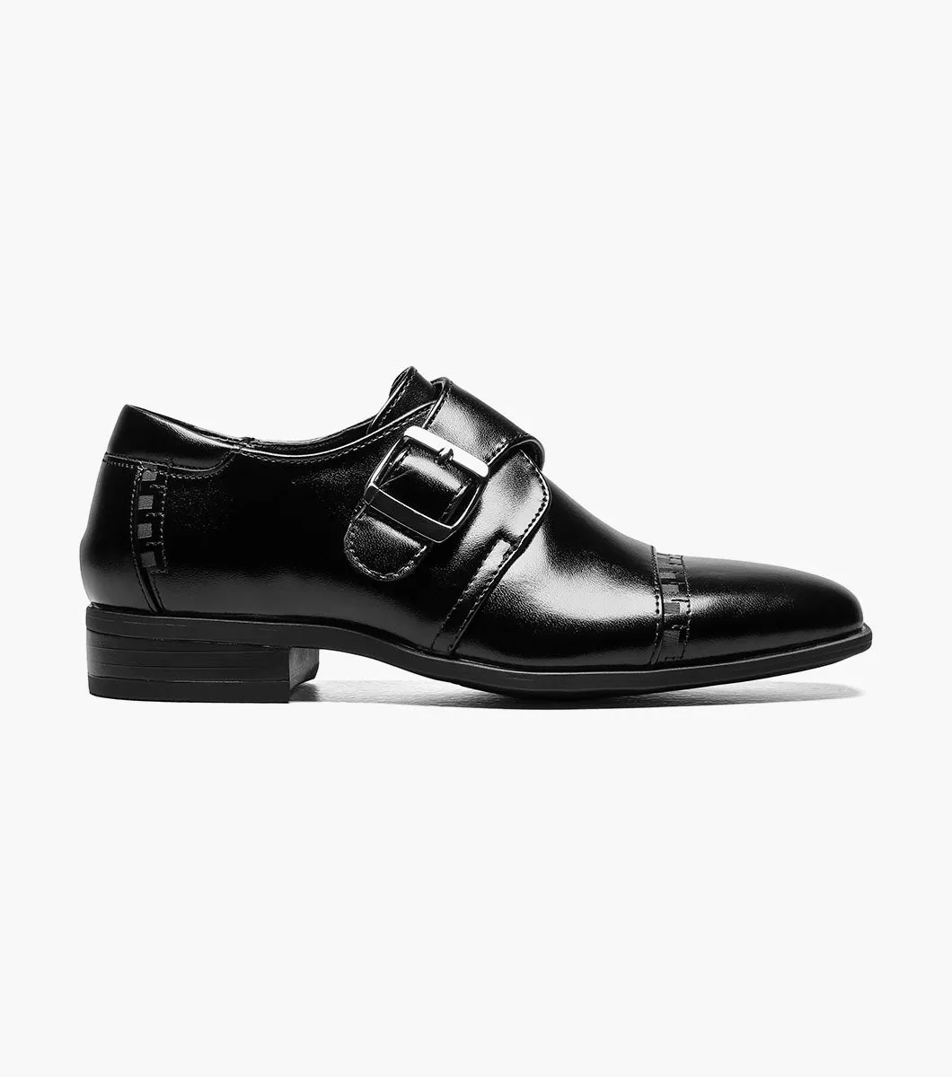 BOYS MACMILLIAN  Monkstrap-Schuhe mit Kappenkappe - Schwarz