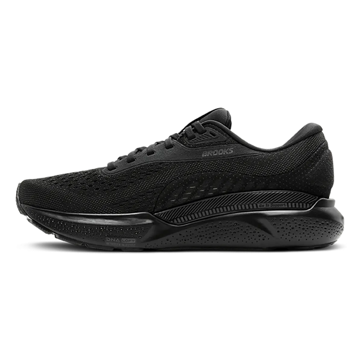 Brooks Adrenaline GTS 24 Schwarz - Schwarz - Ebenholz