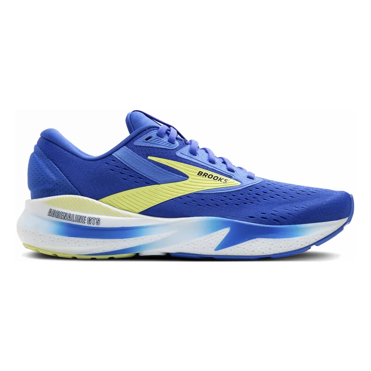 Brooks Adrenaline GTS 24 Kobalt - Neon Gelb - Peacoat