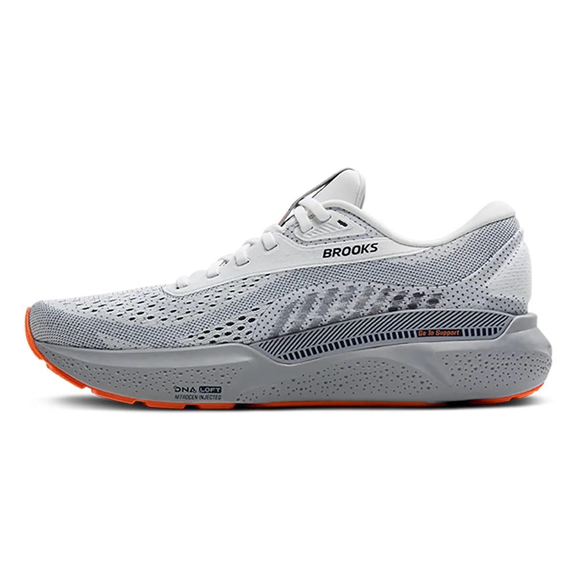 Brooks Adrenaline GTS 24 Weiß - Peacoat - Alloy