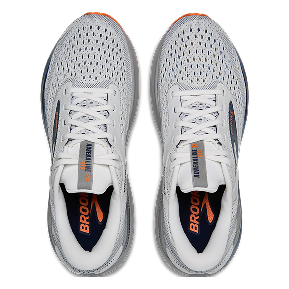 Brooks Adrenaline GTS 24 Weiß - Peacoat - Alloy