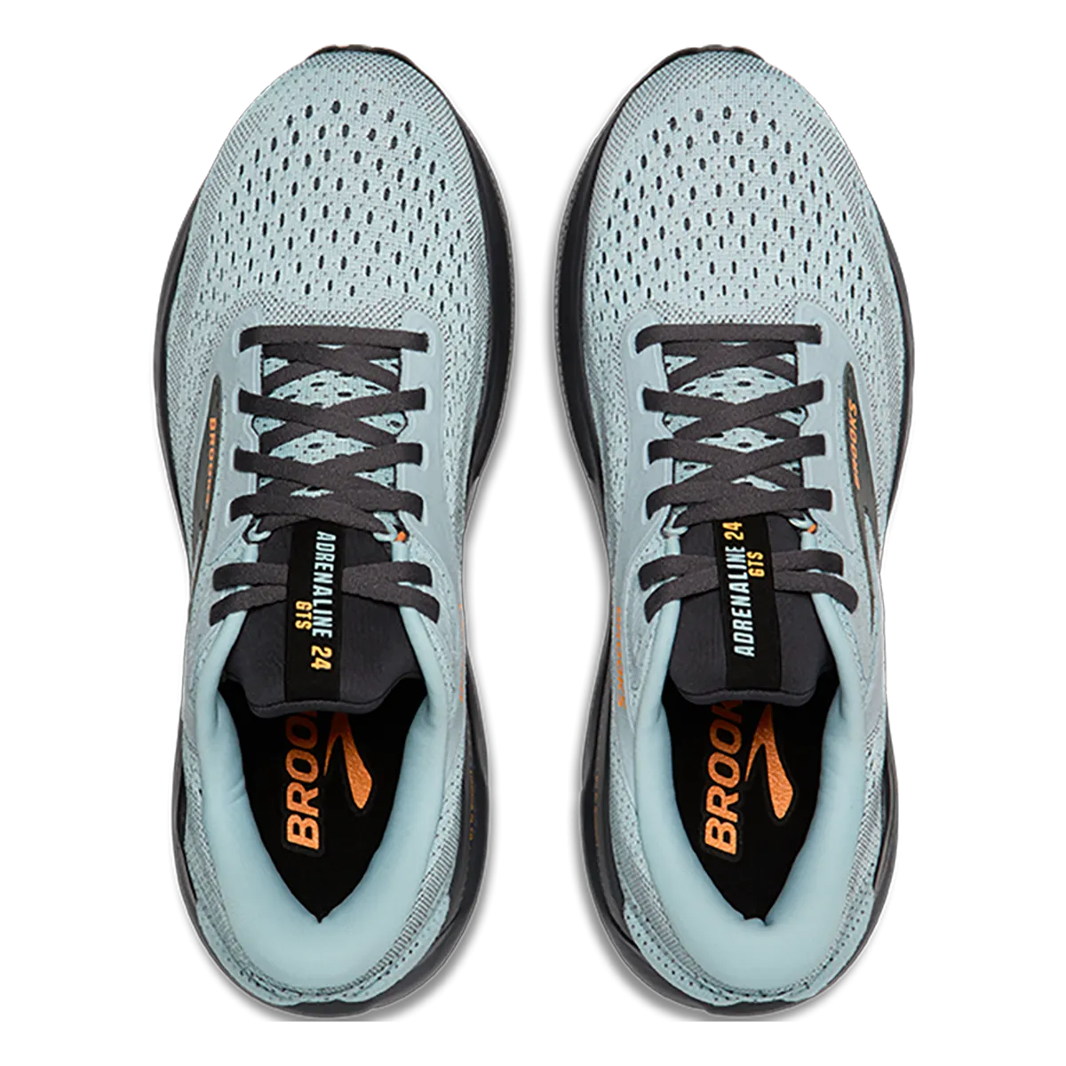 Brooks Adrenaline GTS 24 Winterhimmel - Ebenholz - Orange