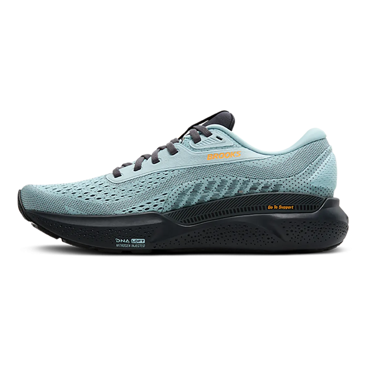 Brooks Adrenaline GTS 24 Winterhimmel - Ebenholz - Orange