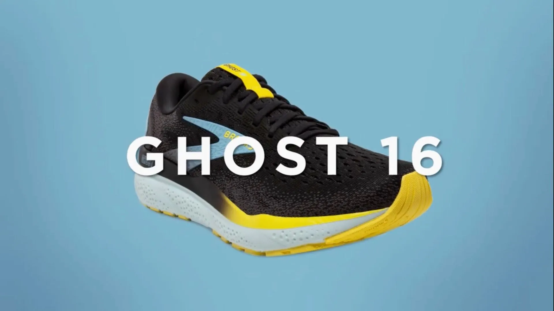 Brooks Ghost 16 - Schwarz - Eisen - Lava