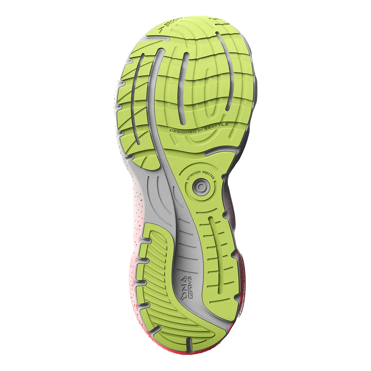 Brooks Glycerin 20 - Limette - Rot - Ebenholz