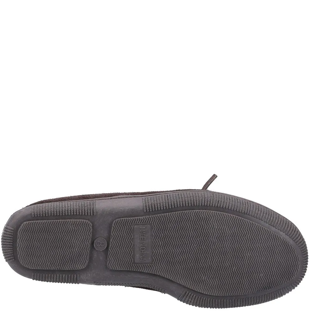Braune Ace Hausschuhe