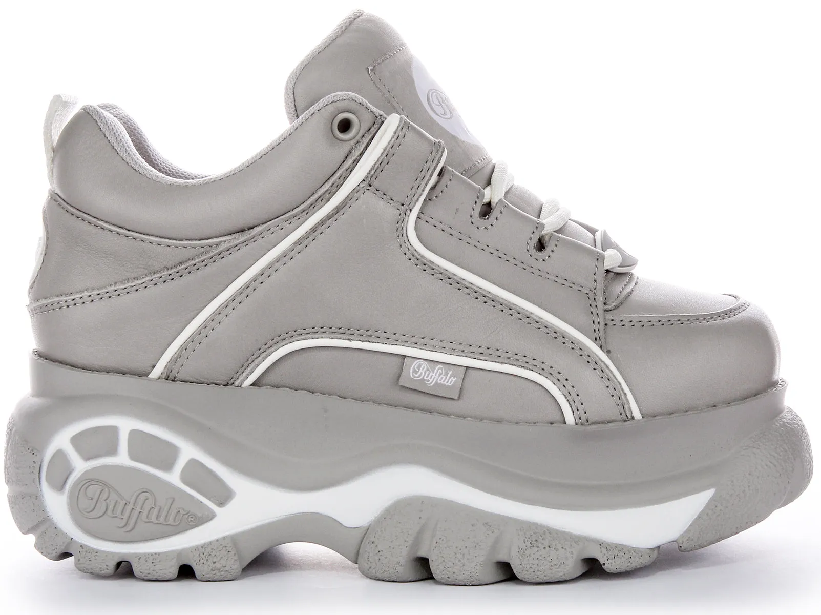 Buffalo 1339-14 2.0 In Grau Weiß Für Damen Schuhe Buffalo