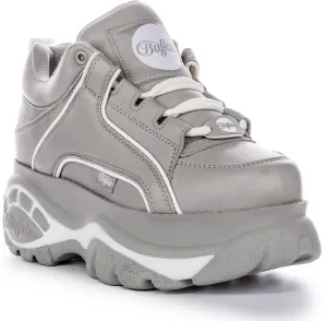 Buffalo 1339-14 2.0 In Grau Weiß Für Damen Schuhe Buffalo