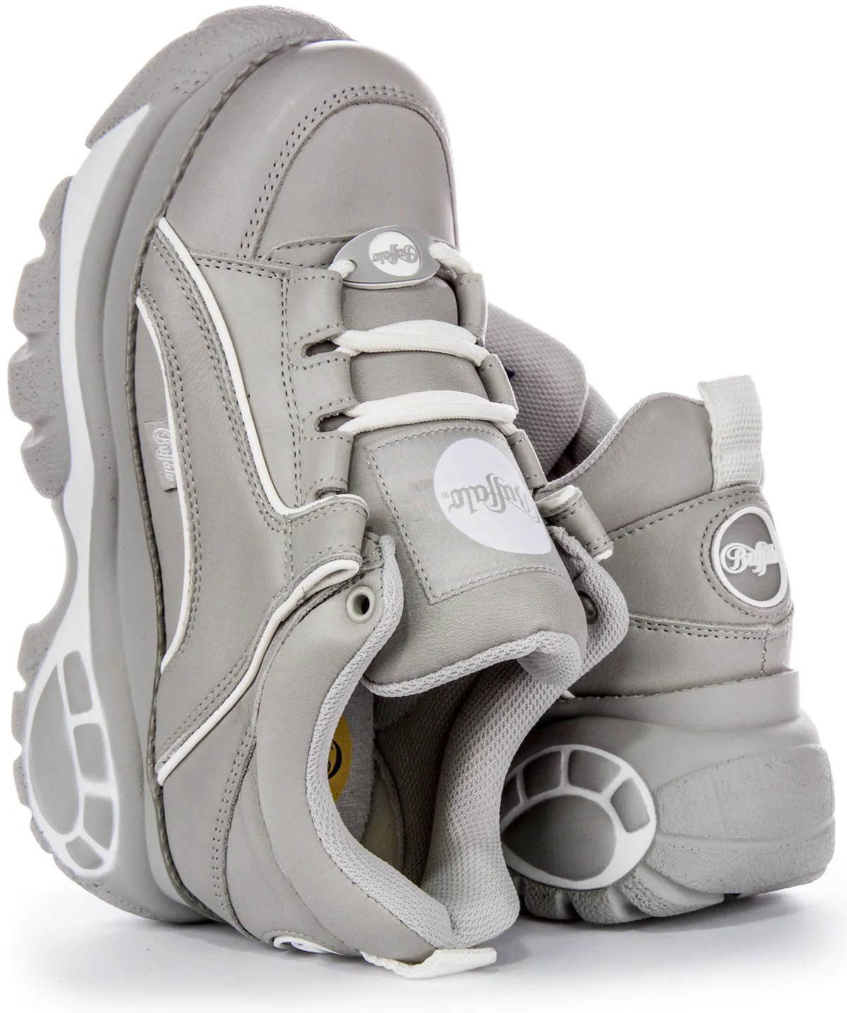 Buffalo 1339-14 2.0 In Grau Weiß Für Damen Schuhe Buffalo