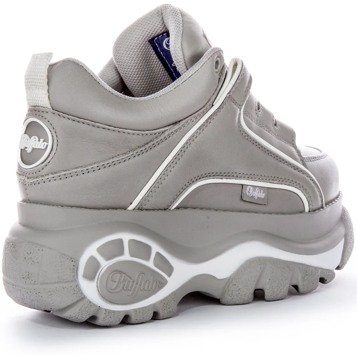 Buffalo 1339-14 2.0 In Grau Weiß Für Damen Schuhe Buffalo
