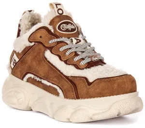Buffalo Cld Chai Warm In Beige Braun Für Damen Schuhe Buffalo