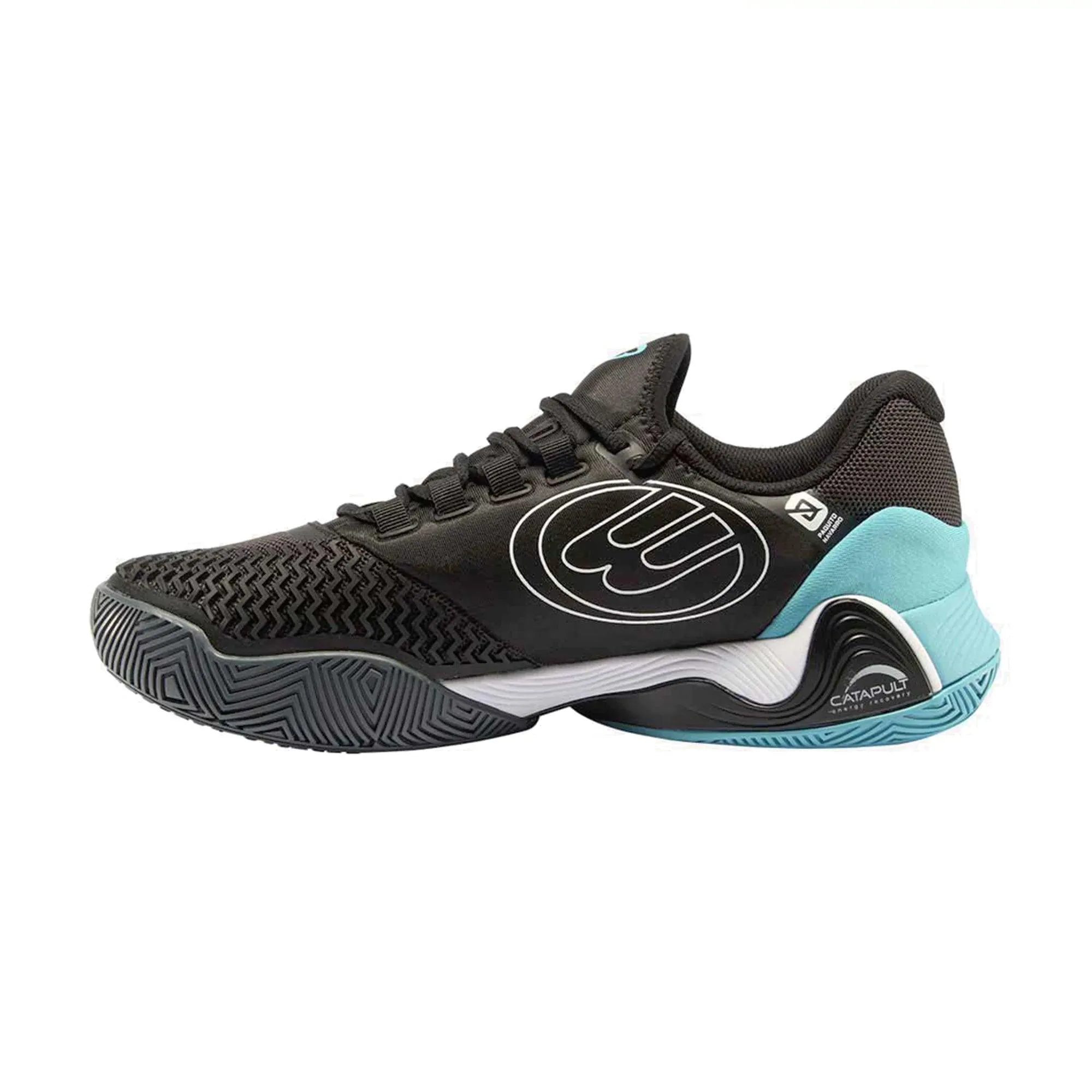 BULLPADEL Schuhe Hack Vibram 23V schwarz
