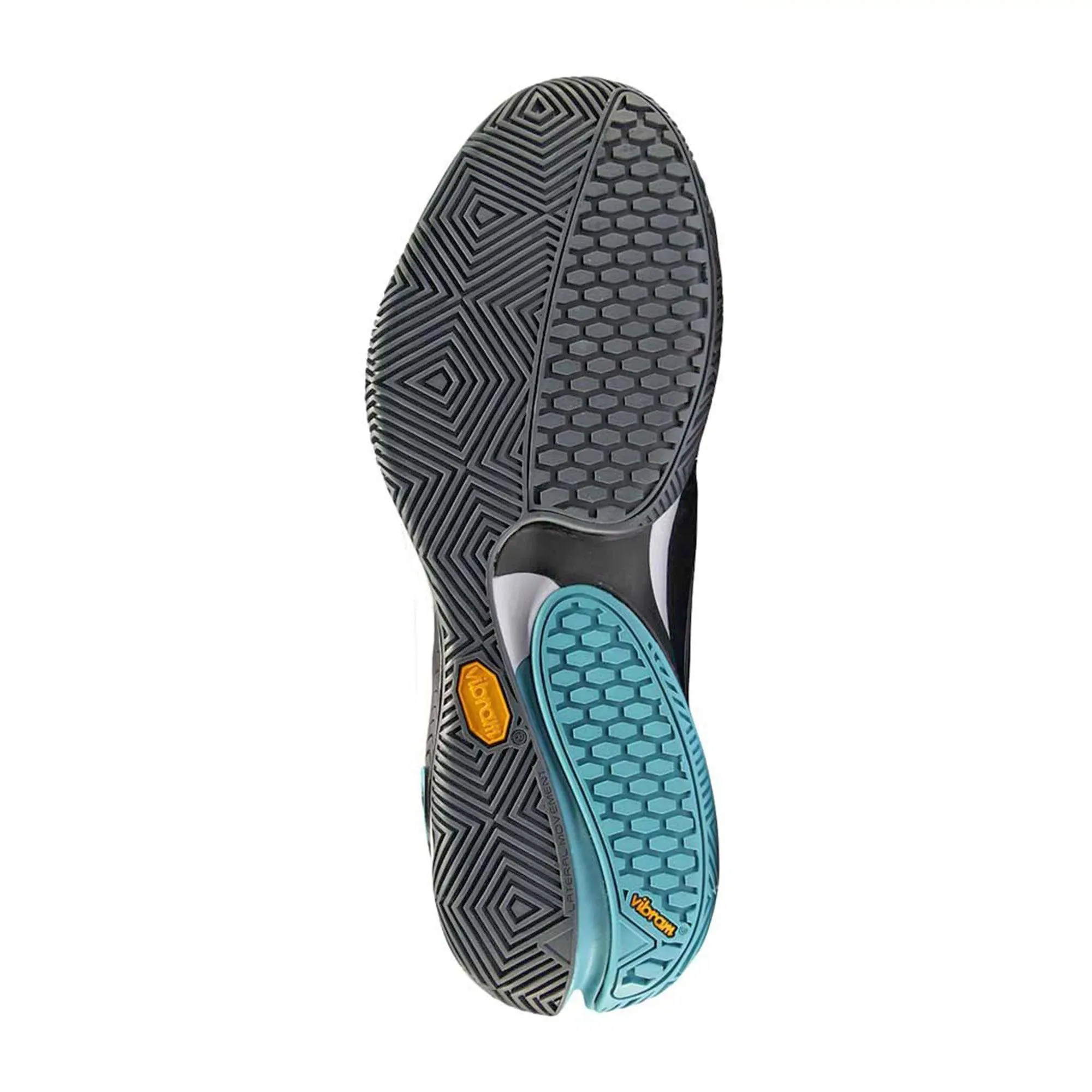 BULLPADEL Schuhe Hack Vibram 23V schwarz