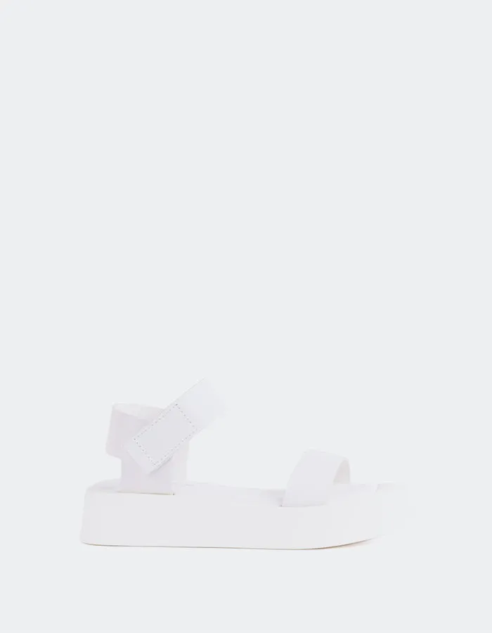 Buttercup Weißes Leder