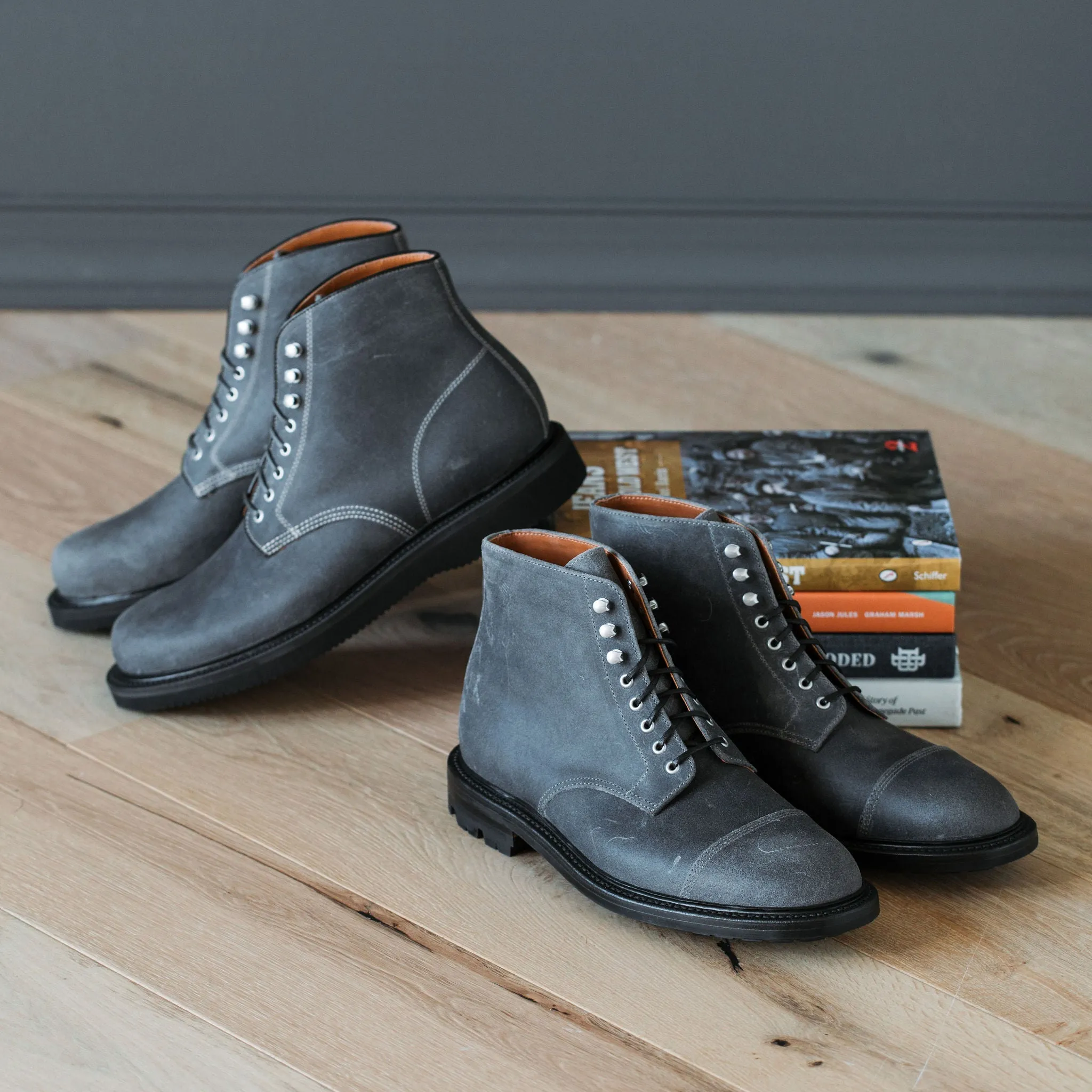 Cap-Toe-Stiefel Frost Wachs Commander