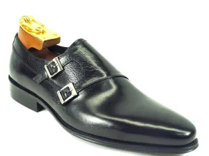 Carrucci Doppel-Mönchriemen KS099-3003 - Schwarz