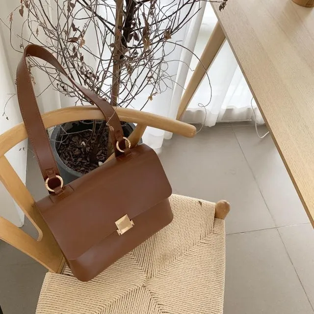 Lässige Retro Damen Schultertaschen Designer Marke Schicker Träger Damenhandtaschen Luxus PU Leder Umhängetasche Messenger Bag Große Geldbörse Fashion Nova Taschen