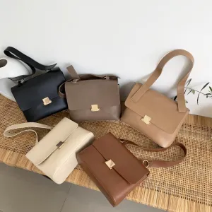 Lässige Retro Damen Schultertaschen Designer Marke Schicker Träger Damenhandtaschen Luxus PU Leder Umhängetasche Messenger Bag Große Geldbörse Fashion Nova Taschen