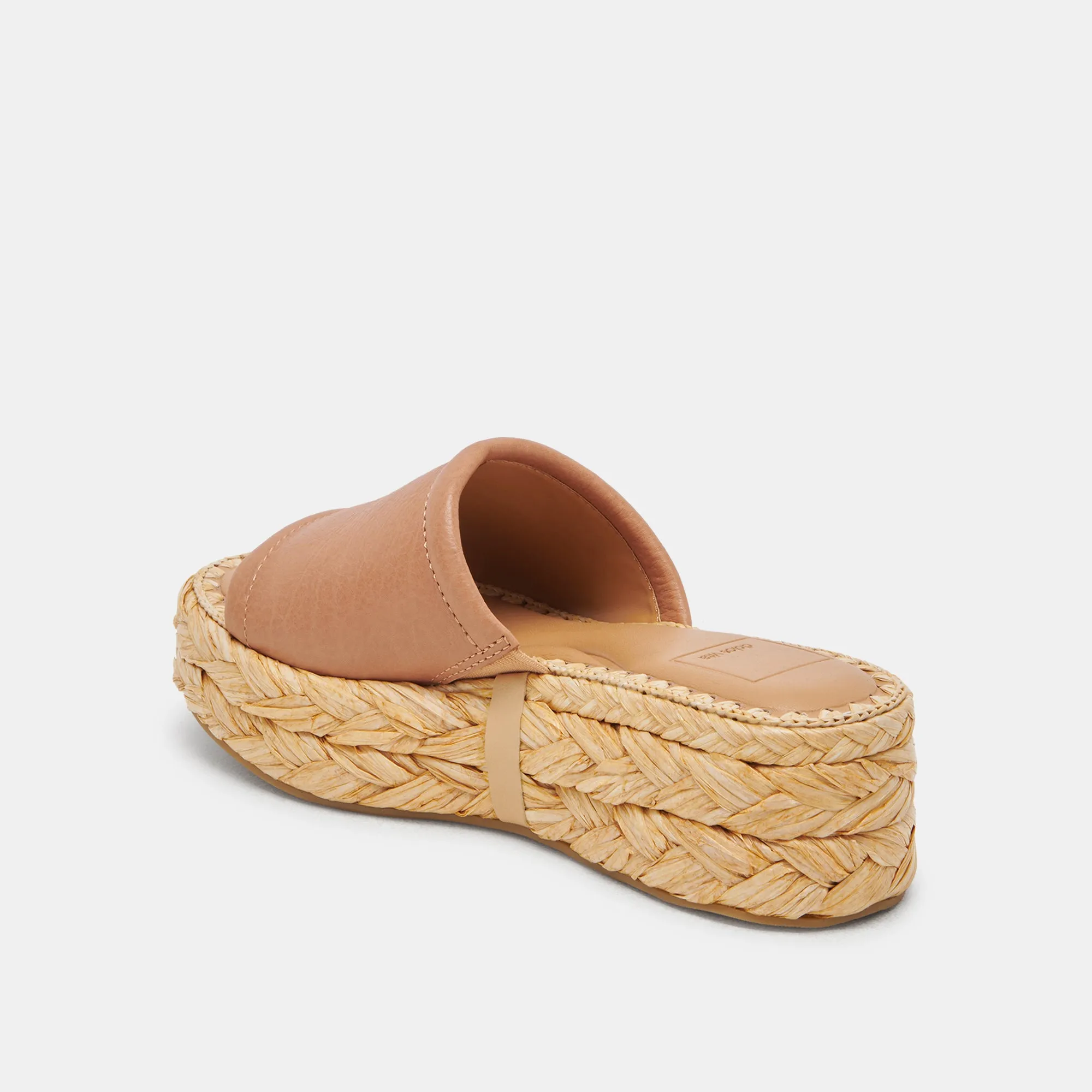 CHAVI WEITE SANDALEN HONIG LEDER