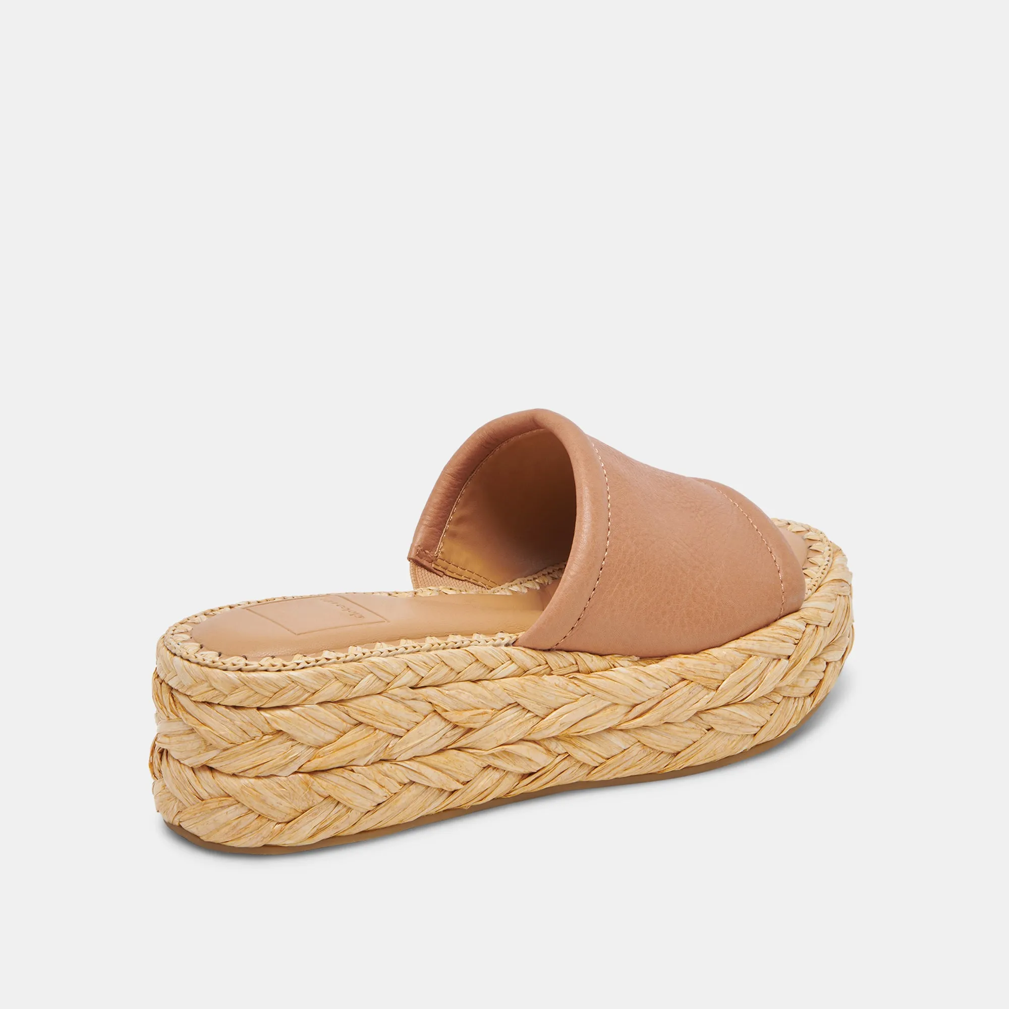CHAVI WEITE SANDALEN HONIG LEDER