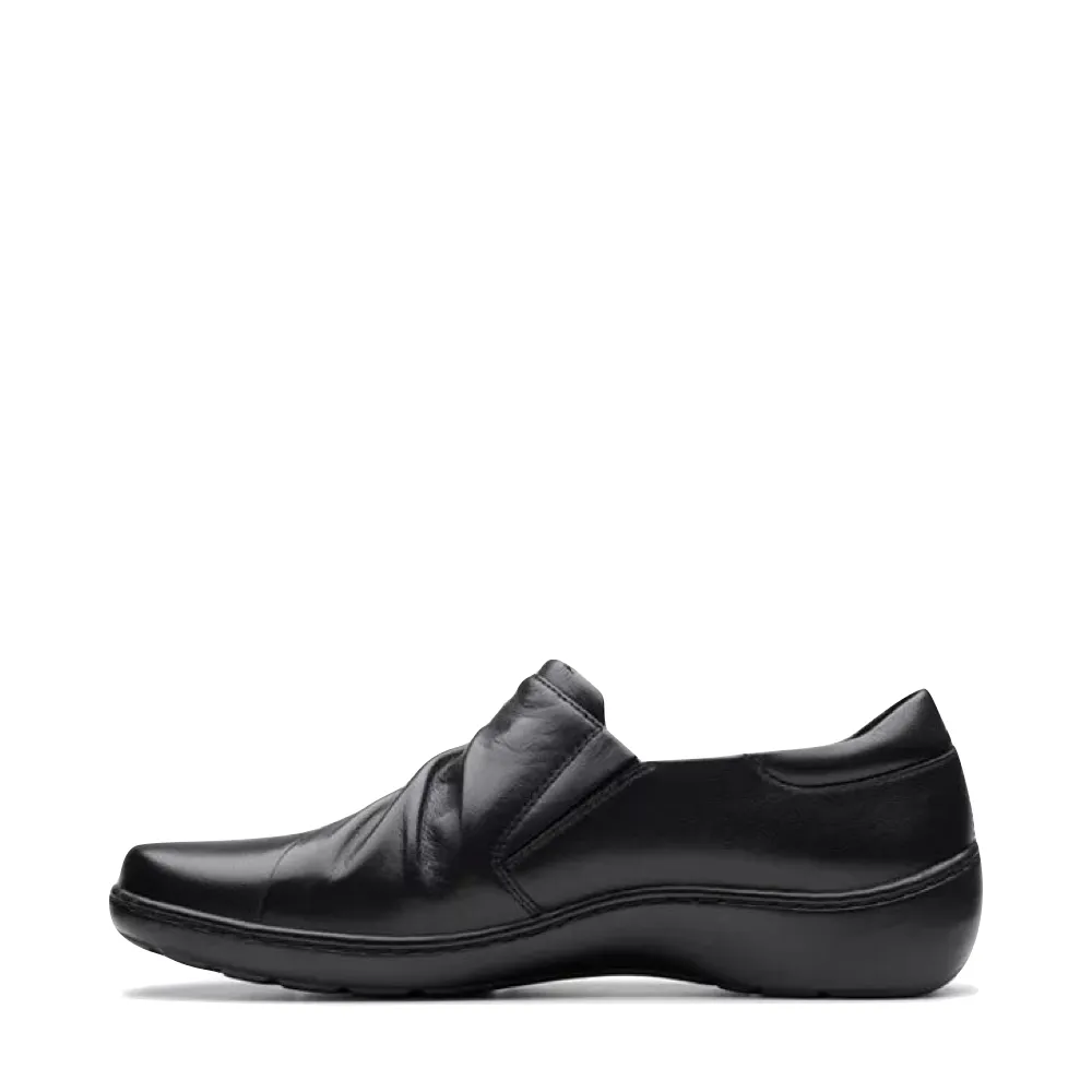 Clarks Damen Cora Aubrie Schlupfschuh in Schwarz