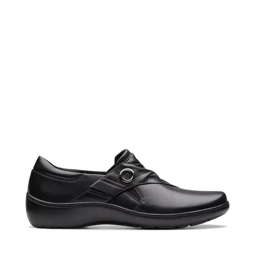 Clarks Damen Cora Aubrie Schlupfschuh in Schwarz