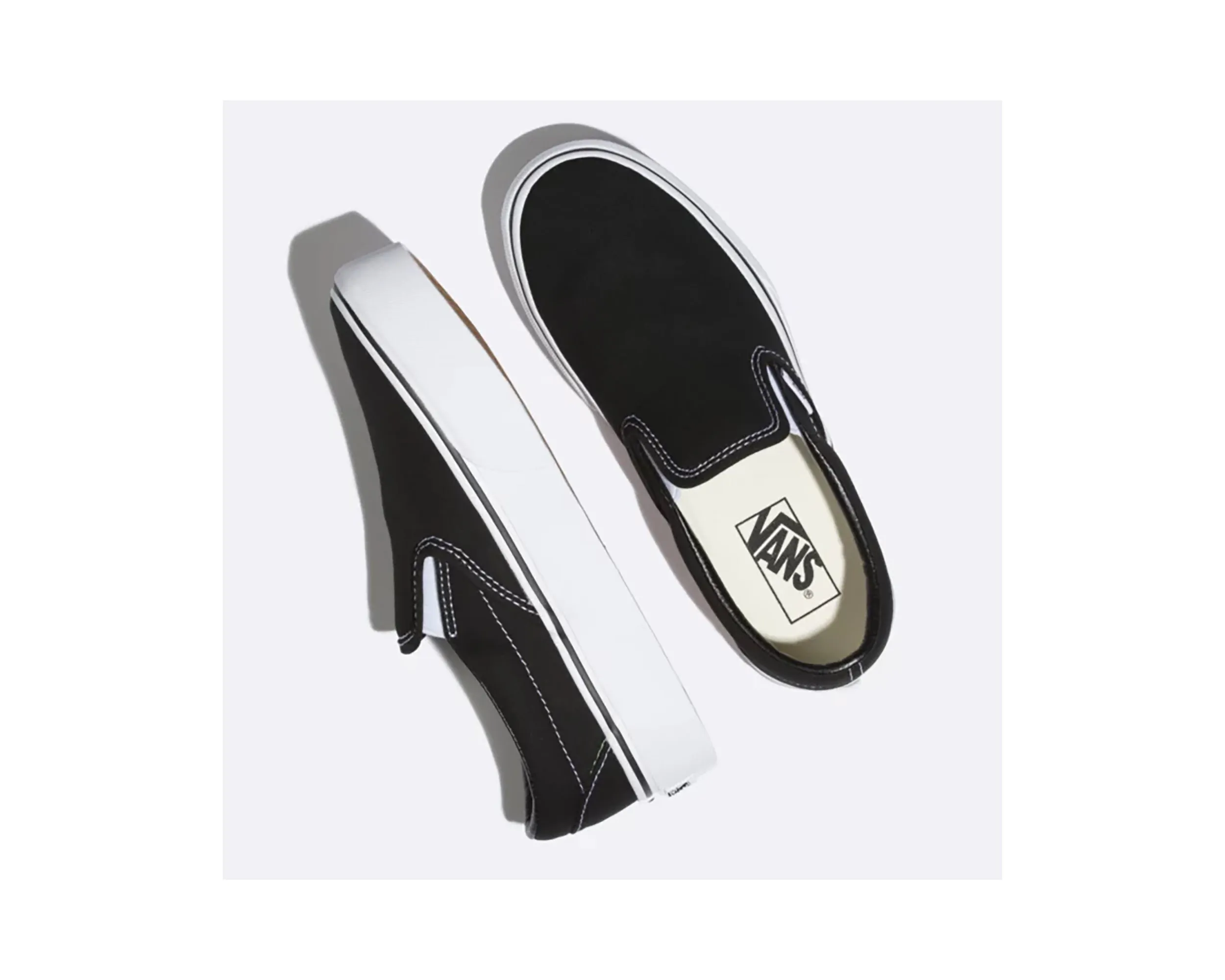 Klassische Slip-On-Plattform