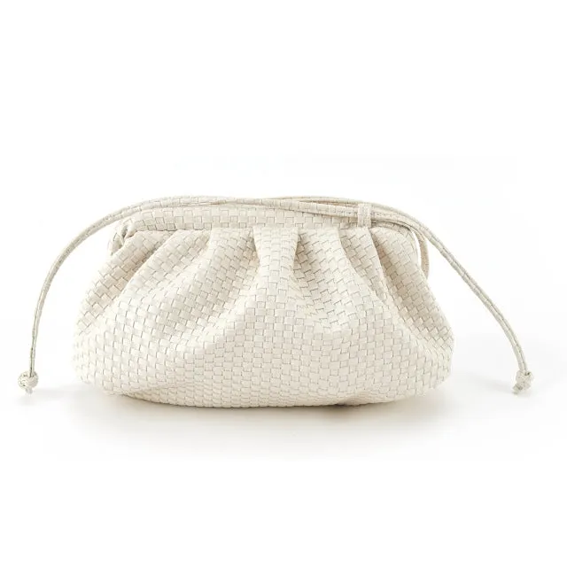 Wolken-Tasche für Damen Luxus Designer Klein Niedliche Damen Umhängetasche Tages Clutch Tasche Plissierte Knödeltasche Schulter Messenger Tasche Fashion Nova Taschen