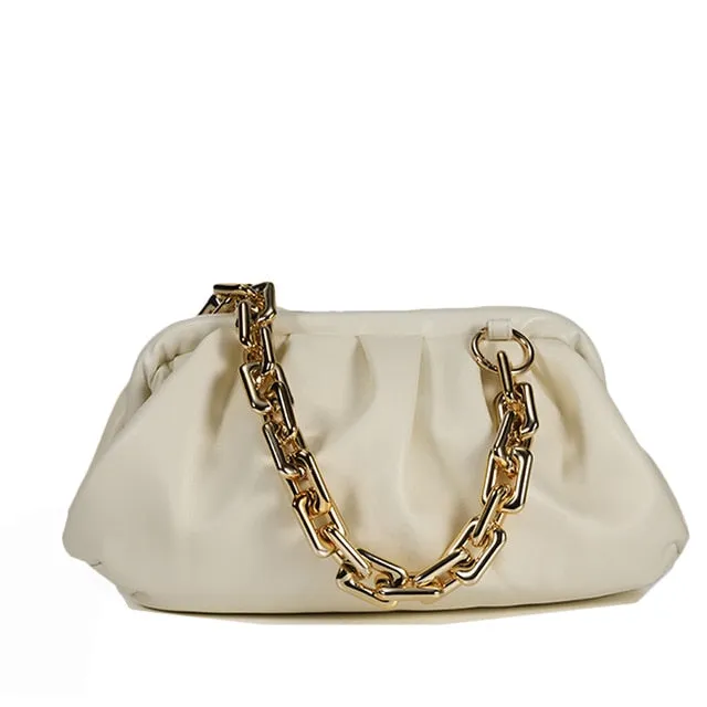 Wolken-Tasche für Damen Luxus Designer Klein Niedliche Damen Umhängetasche Tages Clutch Tasche Plissierte Knödeltasche Schulter Messenger Tasche Fashion Nova Taschen