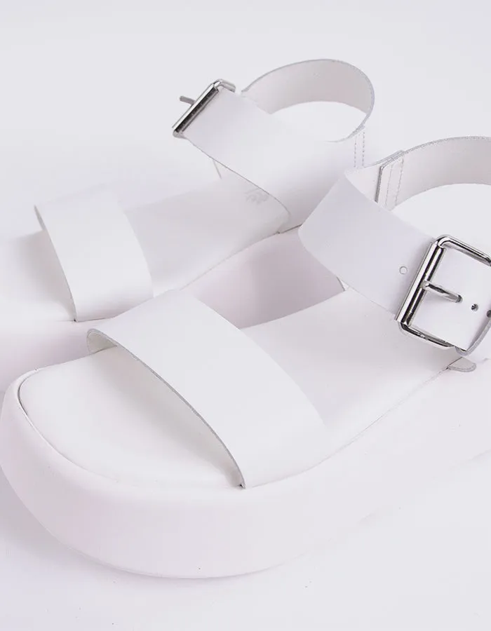 Cocotte Weißes Leder