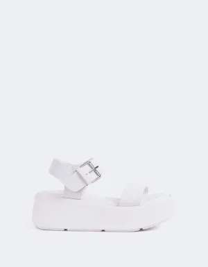 Cocotte Weißes Leder