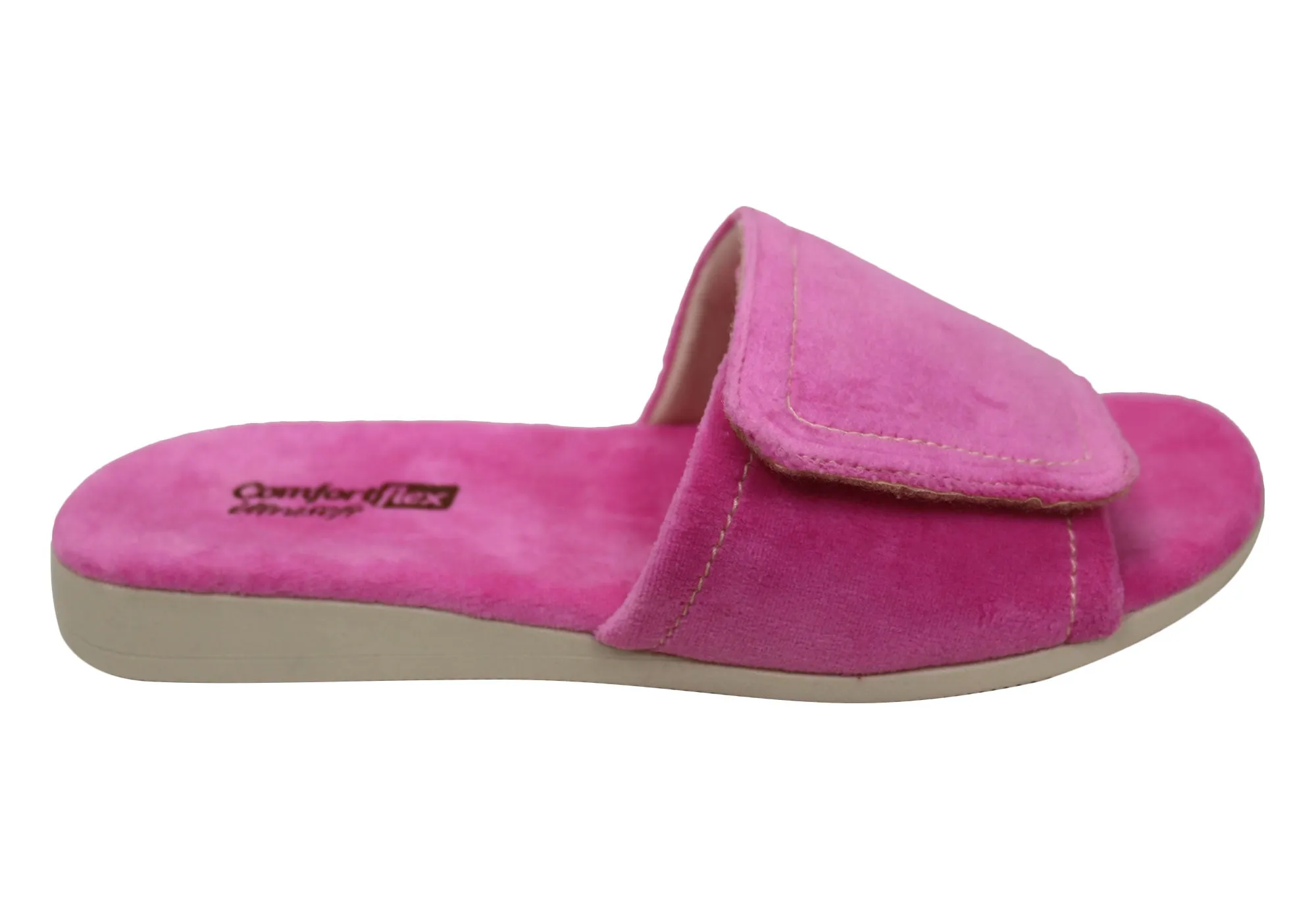 Comfortflex Relax Relaxo Damen Pantoffeln mit offener Spitze, hergestellt in Brasilien, Comfortflex Schuhe