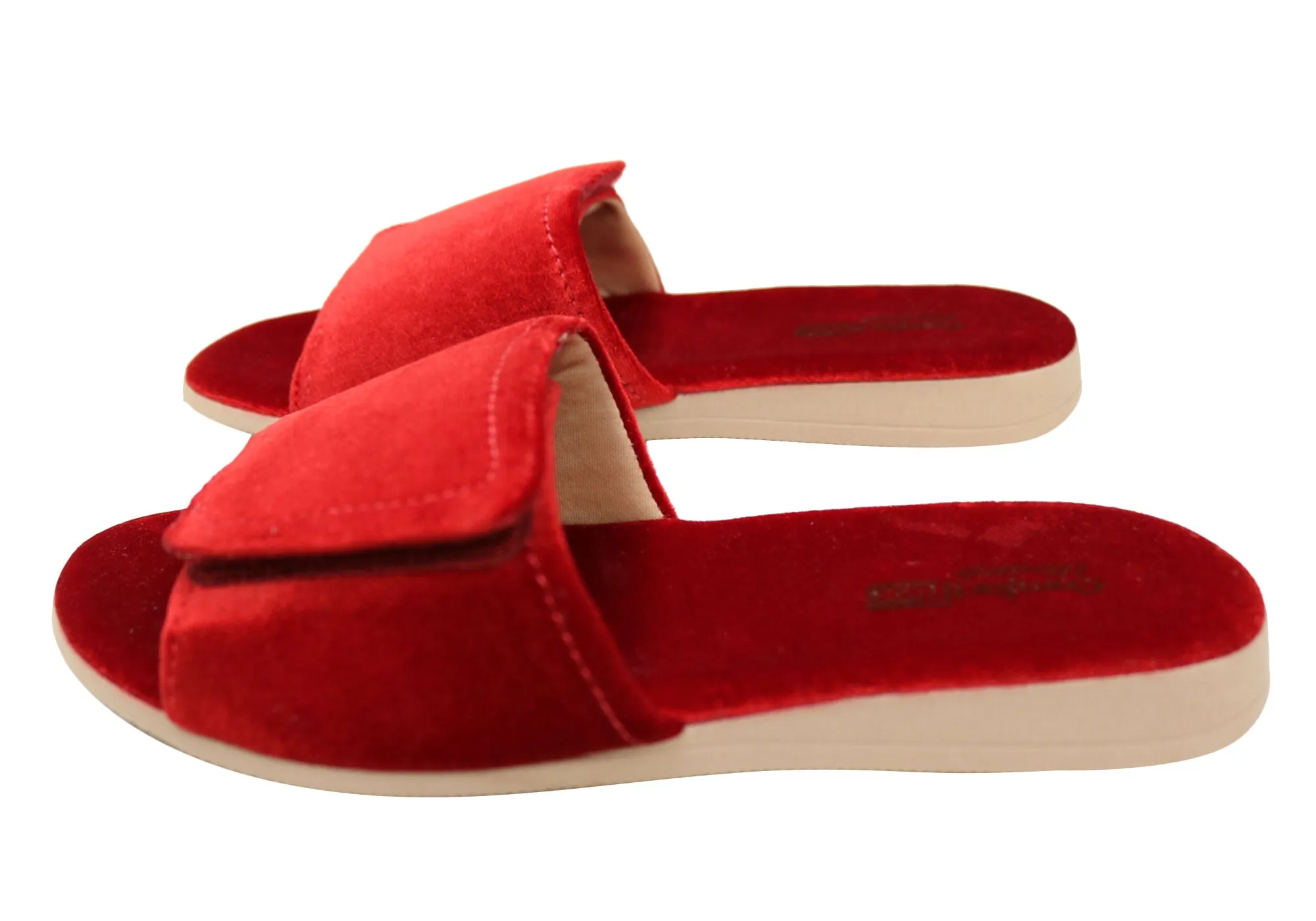 Comfortflex Relax Relaxo Damen Pantoffeln mit offener Spitze, hergestellt in Brasilien, Comfortflex Schuhe
