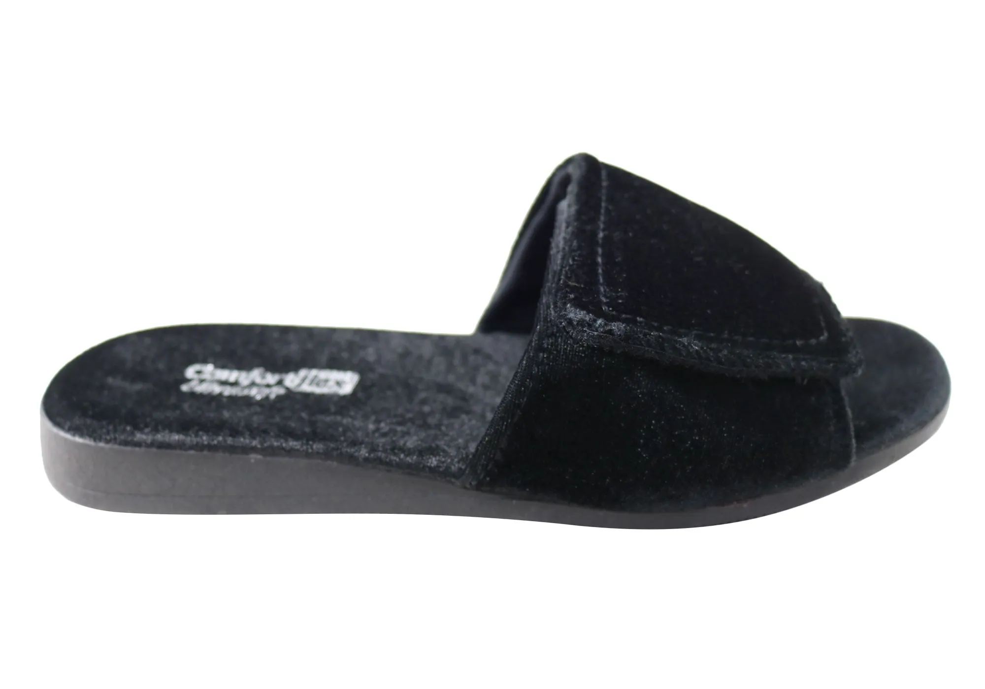 Comfortflex Relax Relaxo Damen Pantoffeln mit offener Spitze, hergestellt in Brasilien, Comfortflex Schuhe