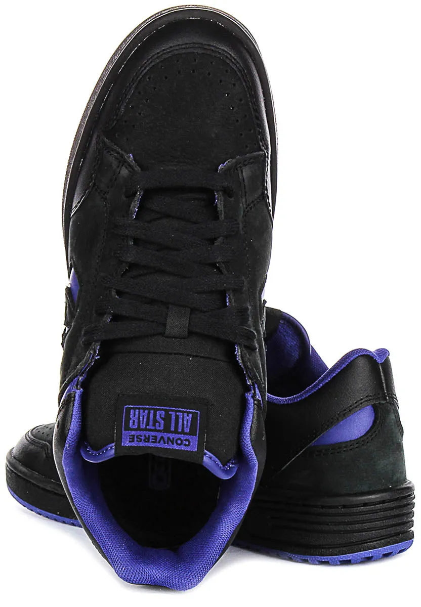 Converse A11105C Weapon Low Schuhe in Schwarz-Lila