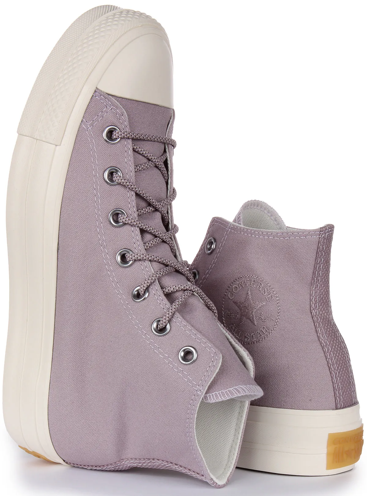 Converse All Star Lift A05014C in Lila für Damen Schuhe Converse