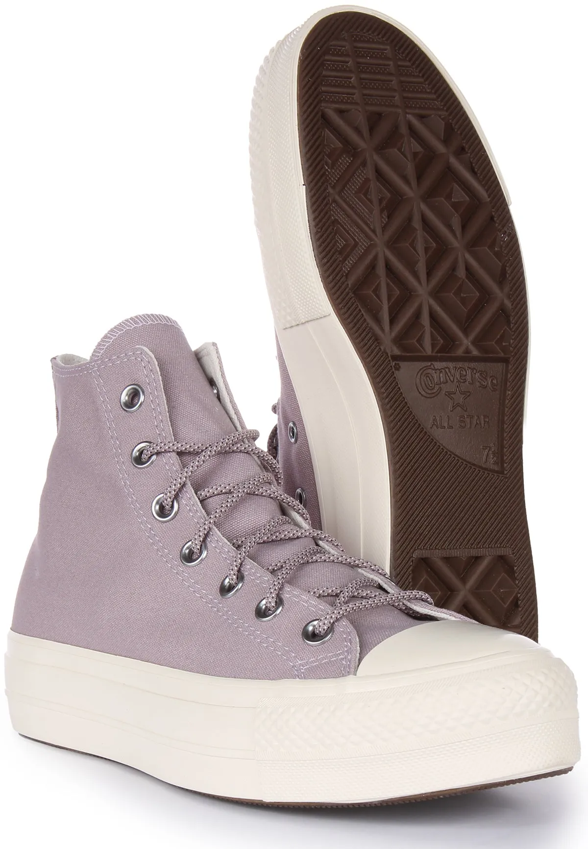 Converse All Star Lift A05014C in Lila für Damen Schuhe Converse