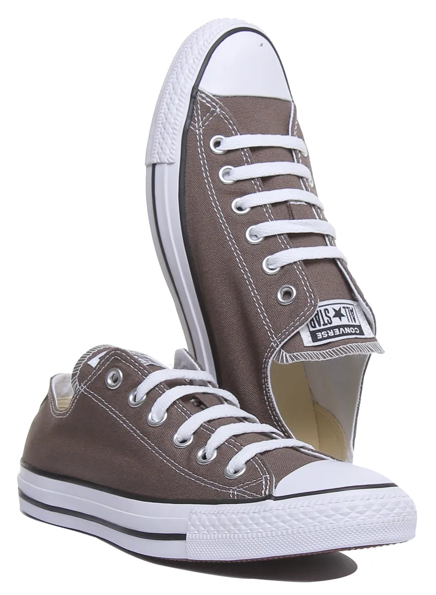 Converse All Star Low Trainer in Anthrazit für Herren Schuhe Converse