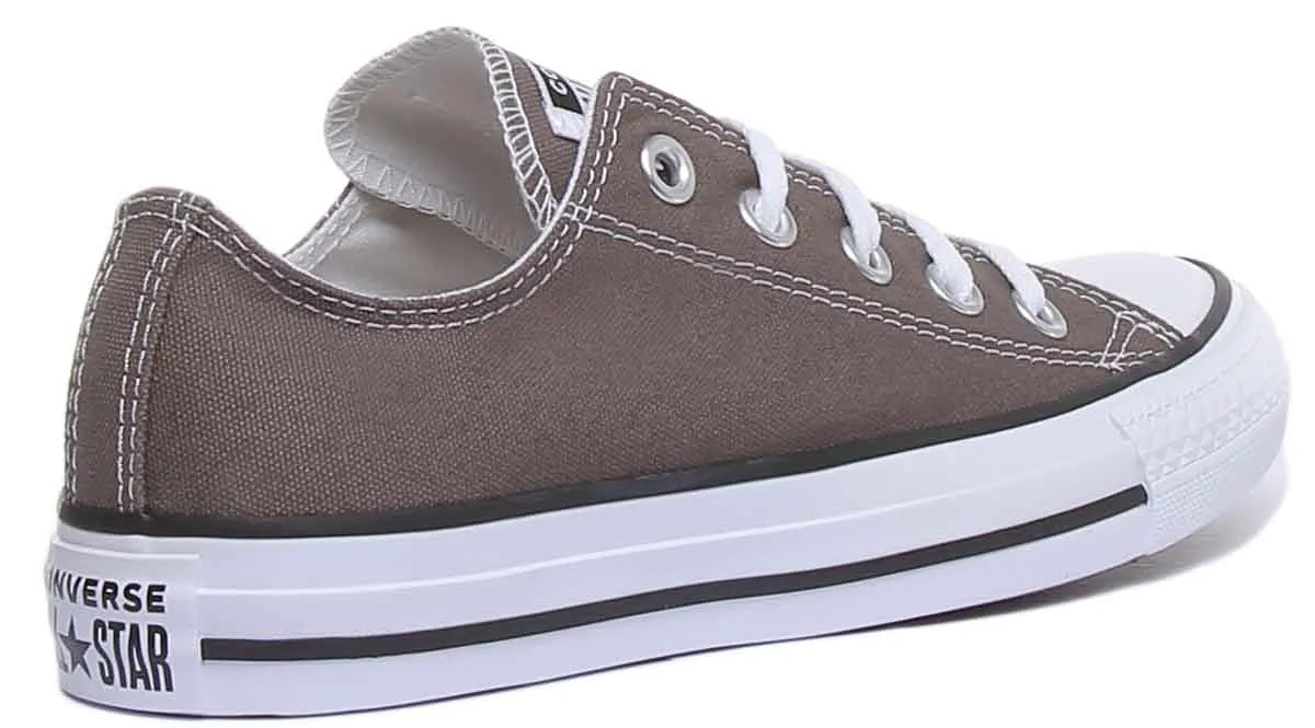 Converse All Star Low Trainer in Anthrazit für Damen Schuhe Converse