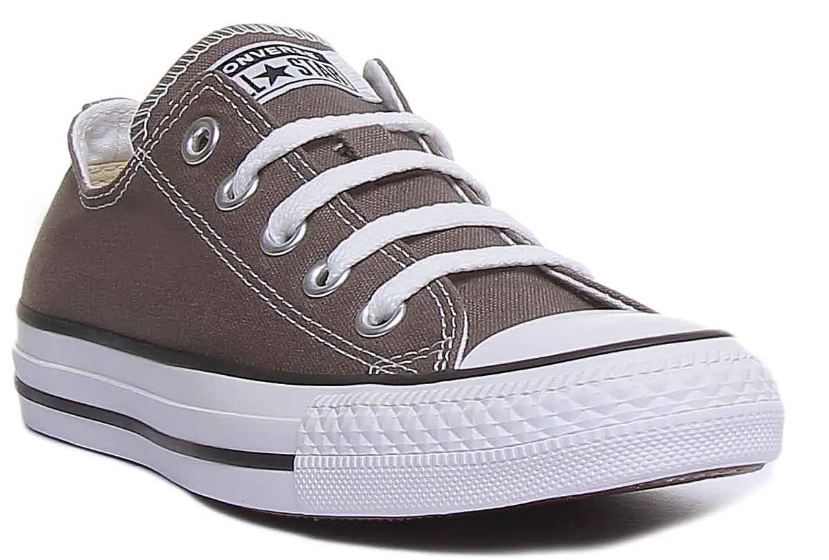 Converse All Star Low Trainer in Anthrazit für Damen Schuhe Converse