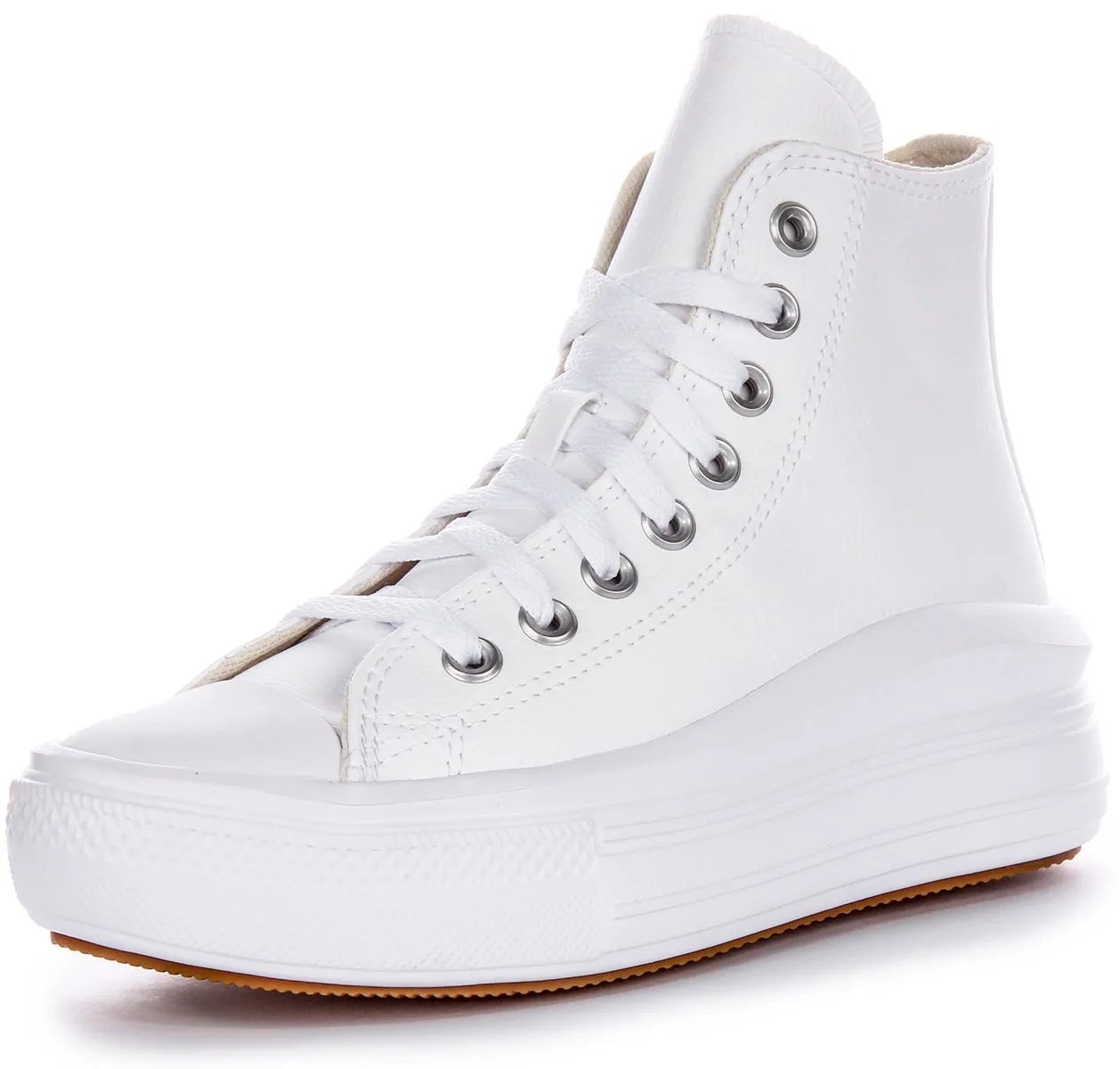 Converse All Star Move Hi A04295C in Weiß für Damen Schuhe Converse