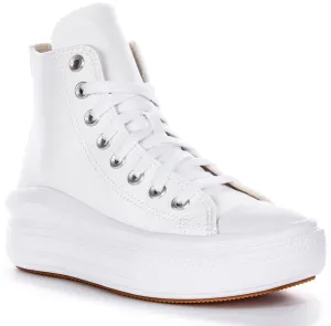 Converse All Star Move Hi A04295C in Weiß für Damen Schuhe Converse
