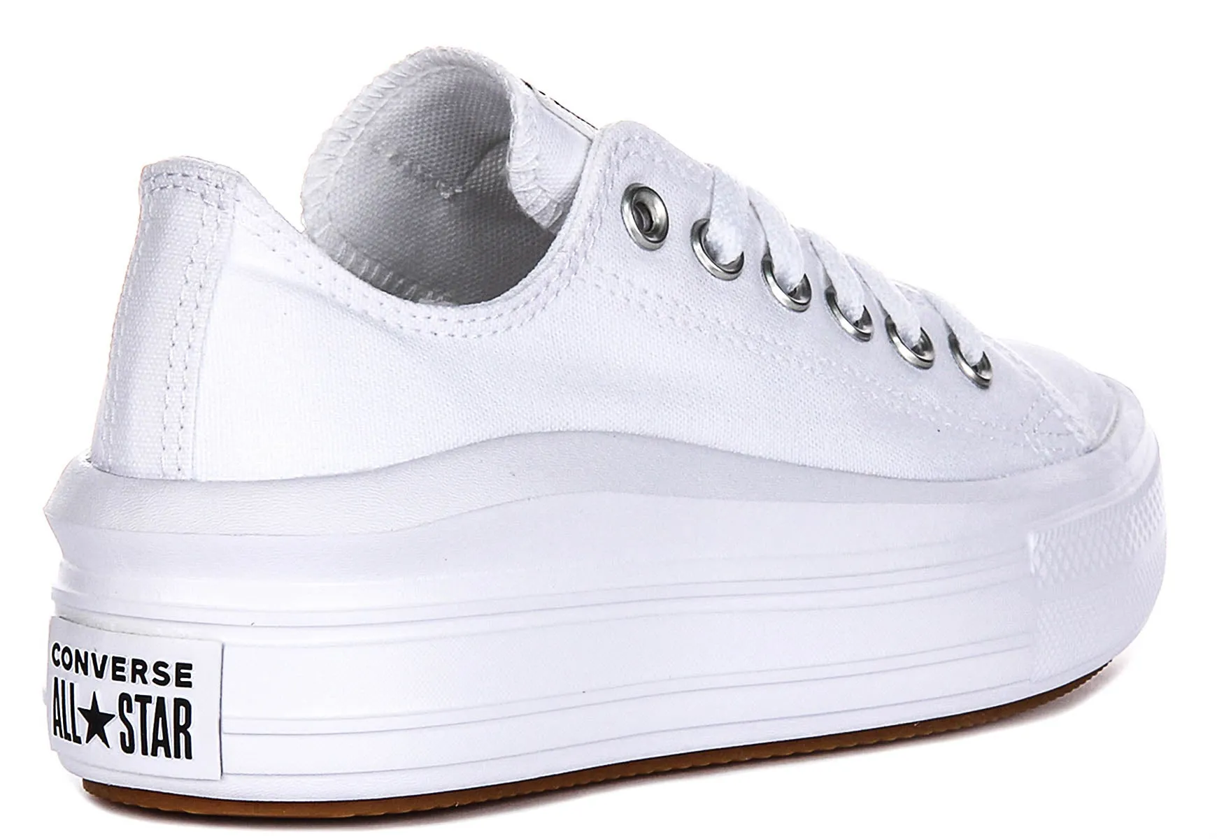 Converse All Star Move Platform 570257C Weiß Damen Schuhe Converse