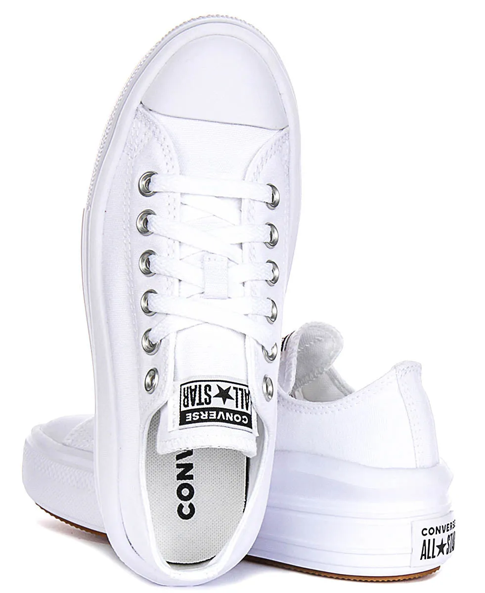 Converse All Star Move Platform 570257C Weiß Damen Schuhe Converse