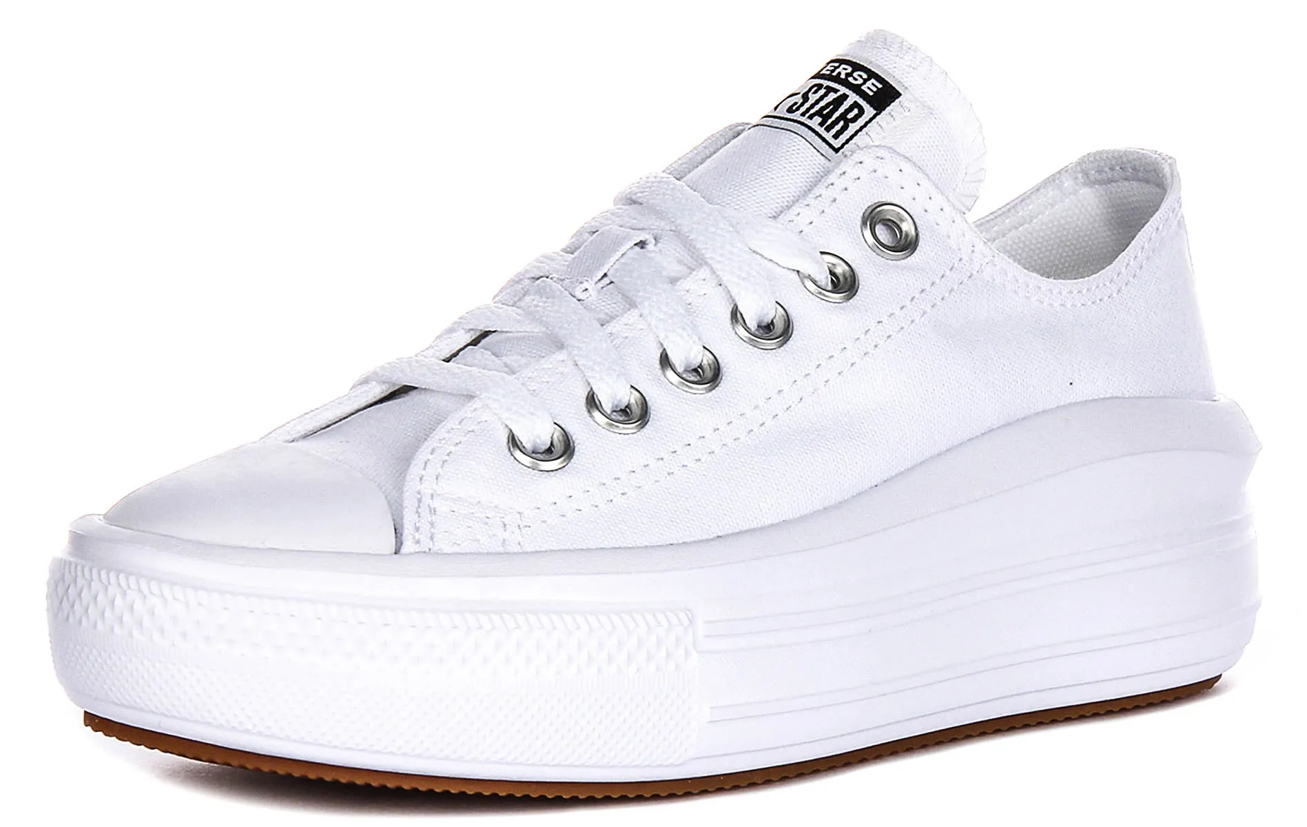 Converse All Star Move Platform 570257C Weiß Damen Schuhe Converse
