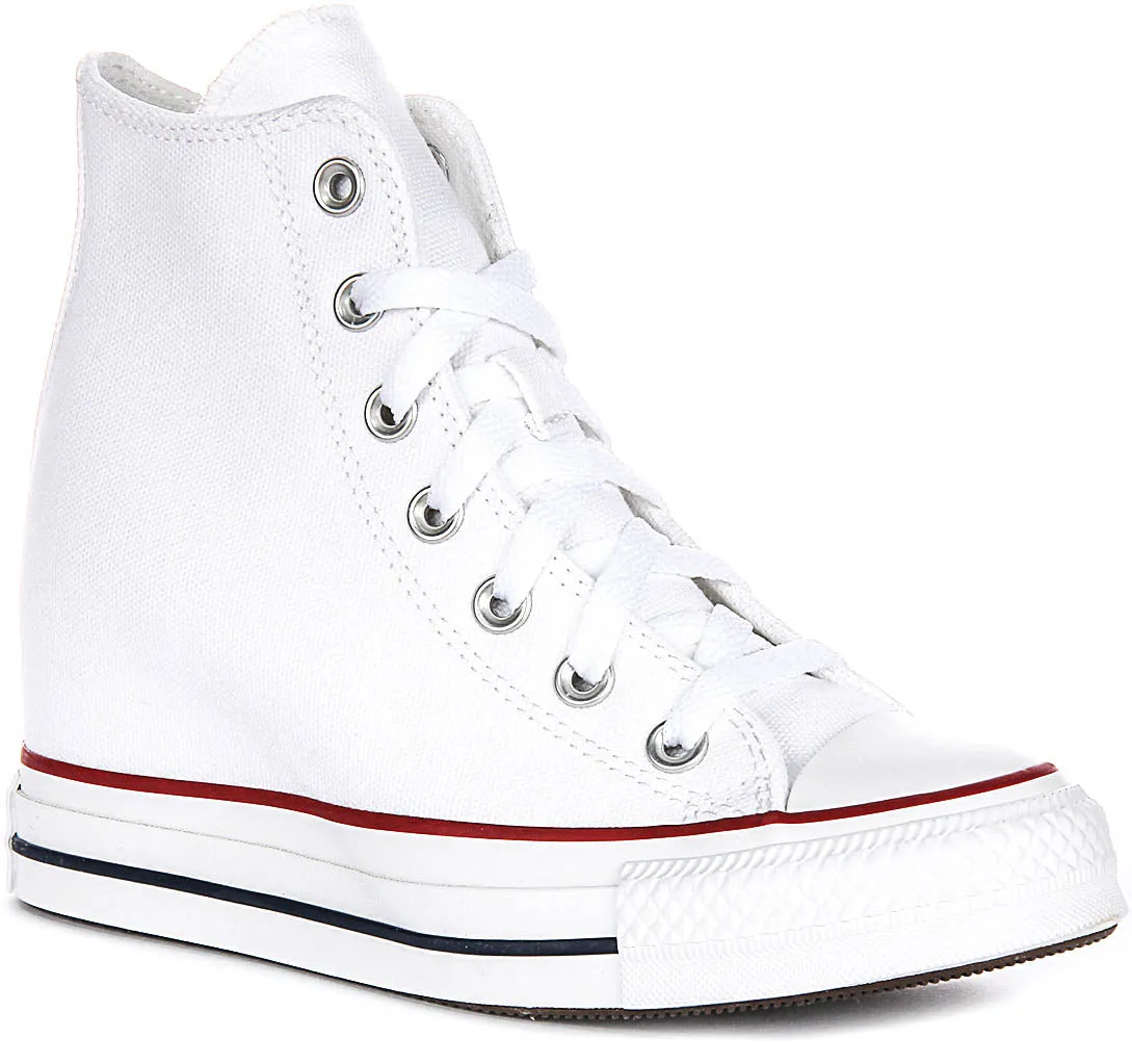 Converse All Star Wedge A11908C in Weiß für Damenschuhe Converse