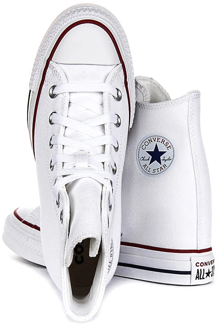 Converse All Star Wedge A11908C in Weiß für Damenschuhe Converse