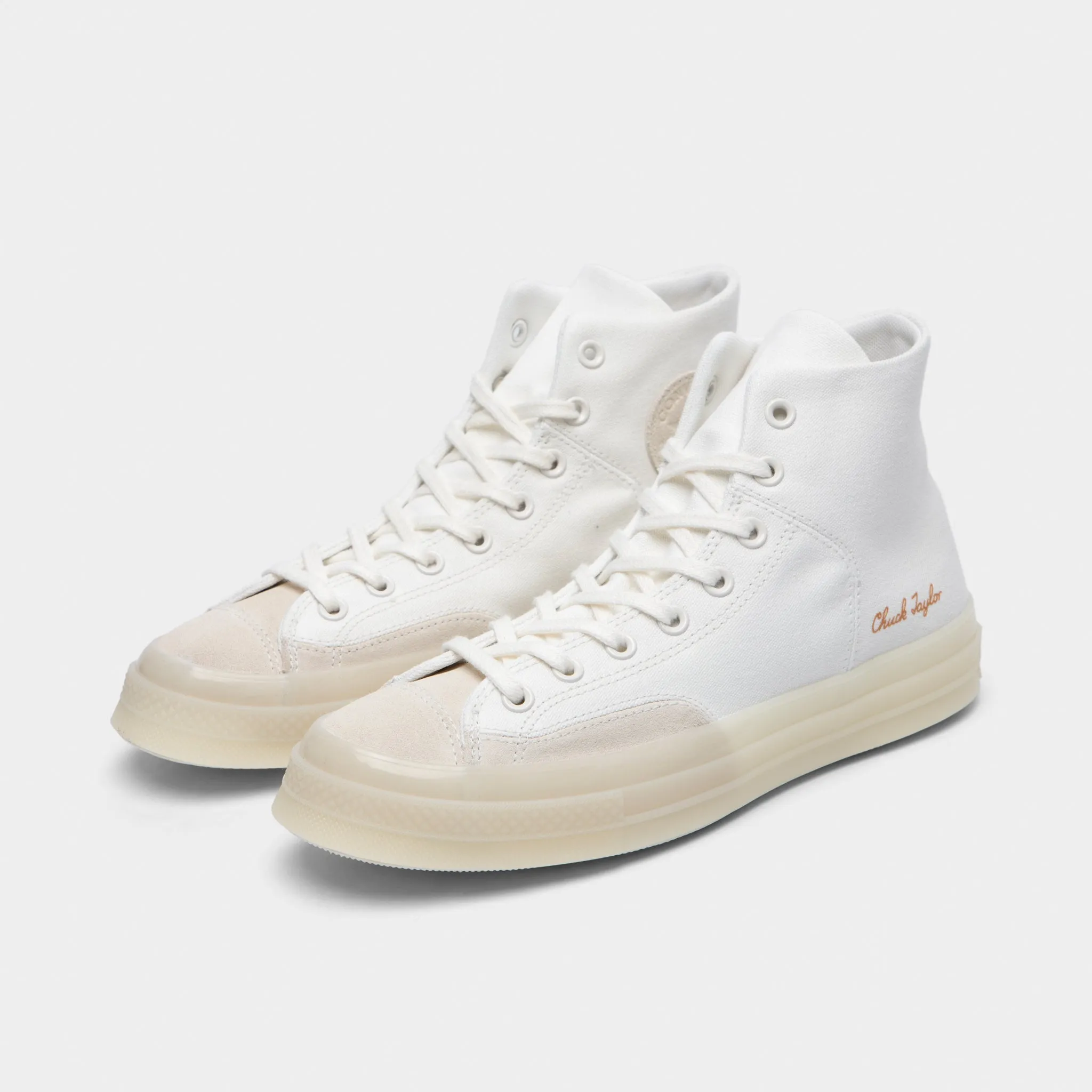 Converse Chuck 70 Marquis Hi Vintage Weiß / Natur Elfenbein - Silberreiher Converse Schuhe