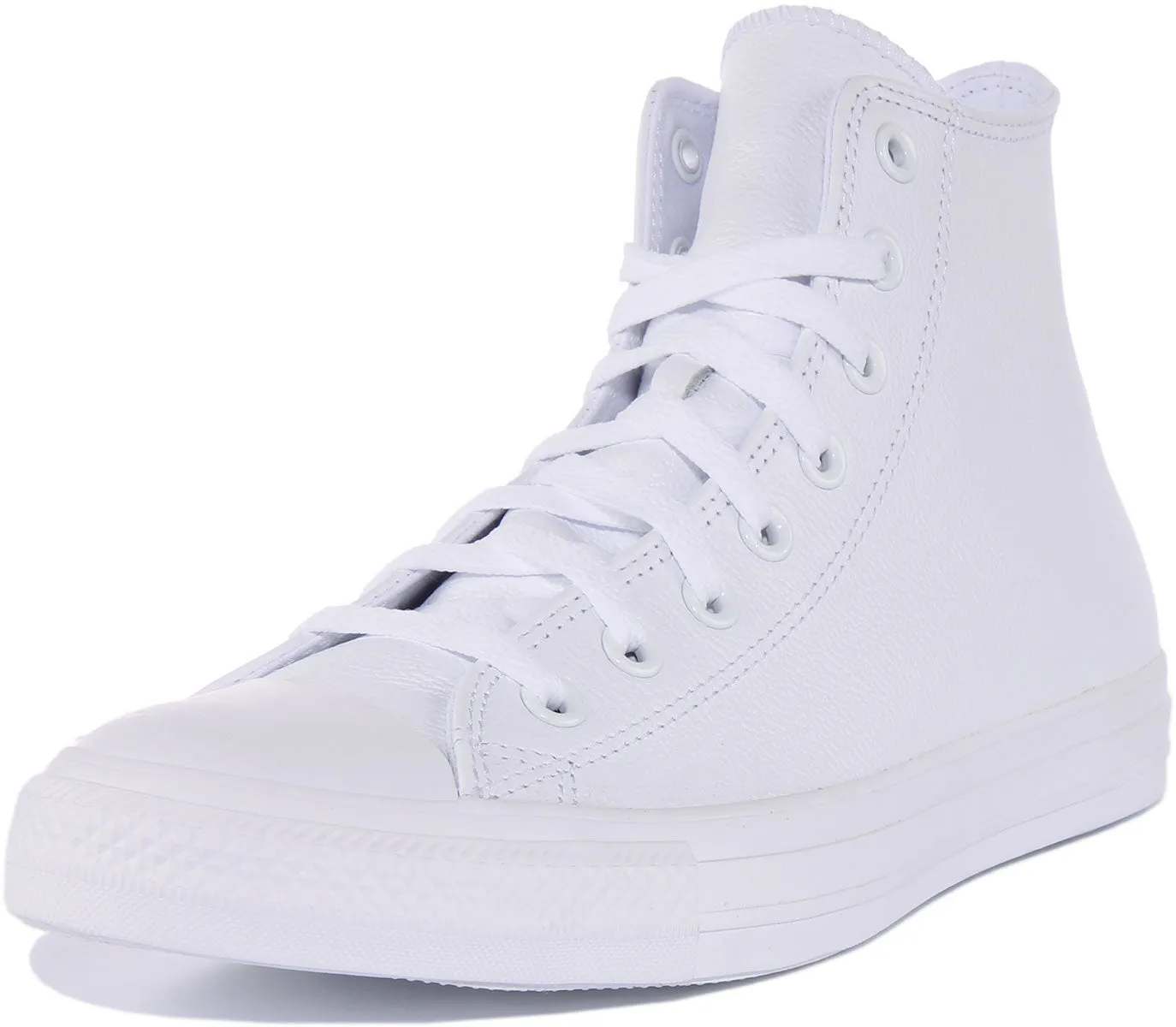Converse Chuck Taylor All Star 1T406 in weißen Lederschuhen Converse
