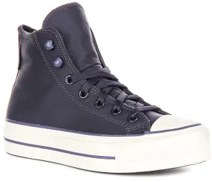 Converse Chuck Taylor All Star A11159C in lila Plateau für Damenschuhe Converse